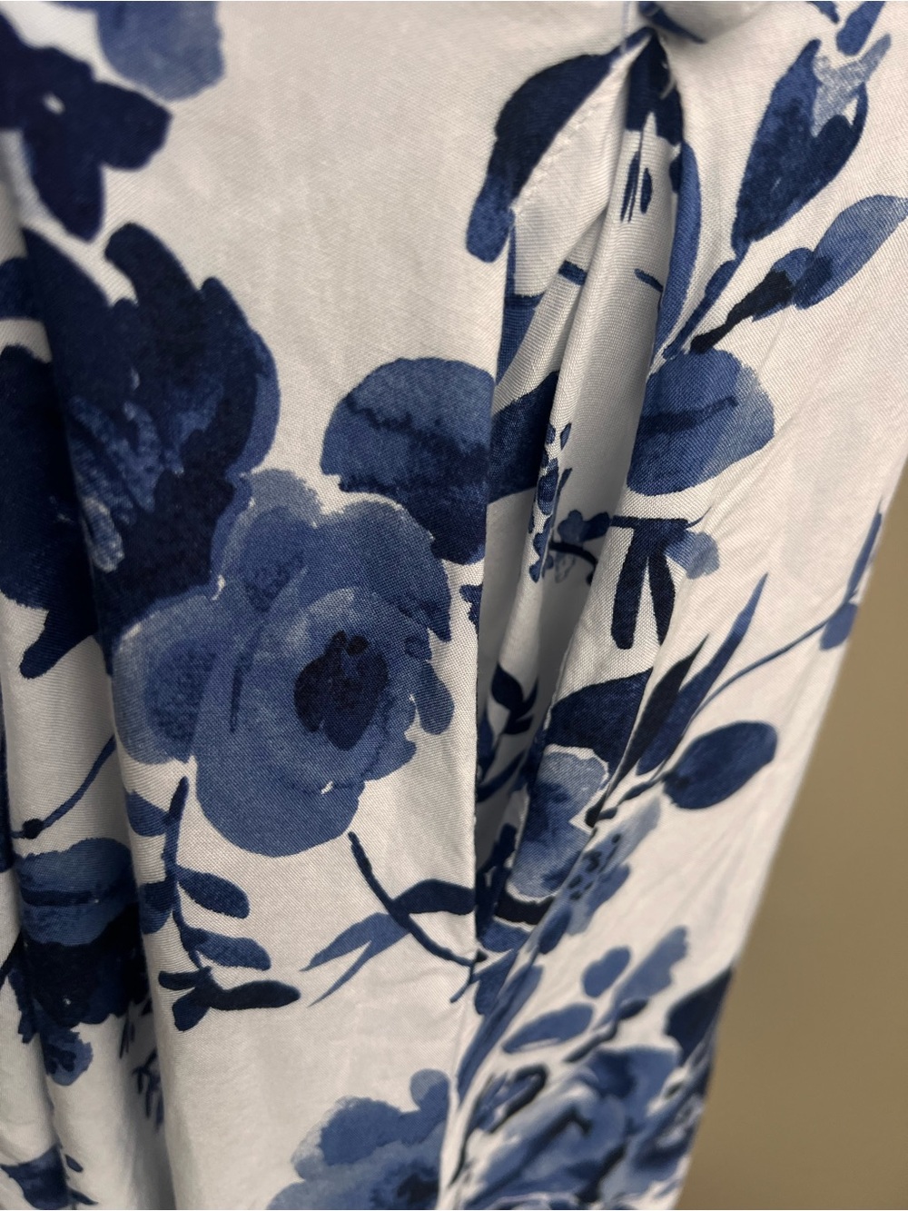 Yumi Kim Blue White Robe M Kimono Resort Boho Beach Resort Vacation Romantic Spa - Picture 8 of 14